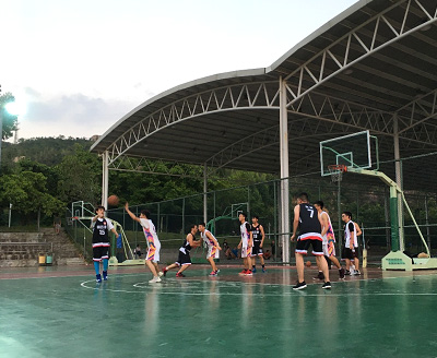 珠海冀百康成立第一個社團——籃球社